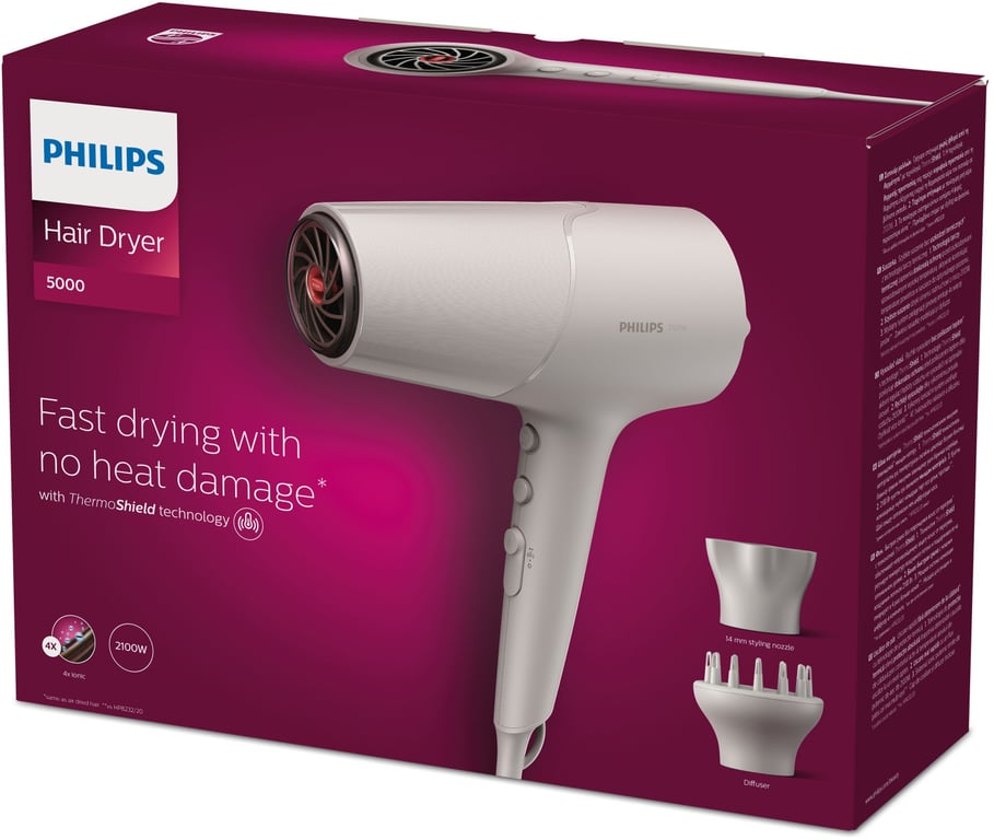 Philips 5000 series BHD50120 sèche cheveux Neuf - vue 2