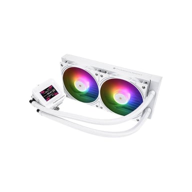 Refroidisseur liquide AIO CPU THERMALRIGHT Frozen Warframe 240 SE ARGB bloc écran 240 mm 2x120 mm blanc