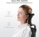 Silla de oficina ergonómica SIHOO M18 con soporte de 4 puntos y malla transpirable - Negro