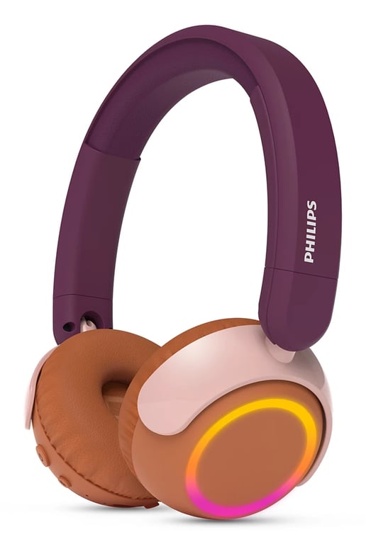 Philips TAK4200MP Casque Pliable Supra auriculaire pour Enfants de la série 4200 Volume limité Partage Audio câble 3 5 mm et USB C Inclus - vue 7
