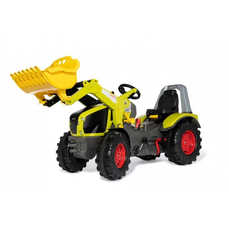 Rolly Toys Claas RollyToys 651122 RollyX Trac Premium Axion 960 Tracteur à pédale pour Enfants de 3 à Changement de Vitesse pneus Silencieux 651122 Grand modèle