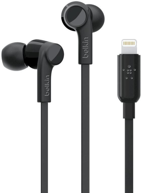 Écouteurs avec fil: Appels & Musique - USB Type-C, Noir