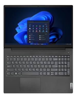 Lenovo Notebook Ryzen 5 (15.6'') 2.8 Ghz 512 Go 16 Go Radeon 610M Windows 11 Pro, Noir - QWERTY - Italien