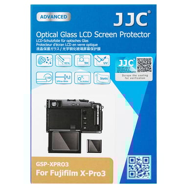 JJC Vitre de protection LCD Compatible avec FUJI X-PRO 3