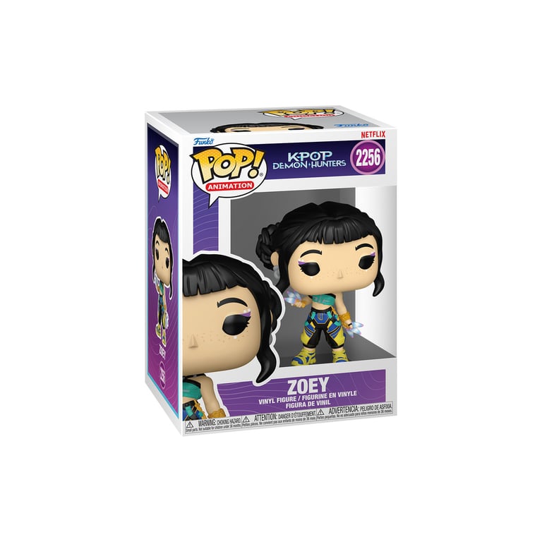 Figurine Funko Pop Animation K Pop Demon Hunters Zoey - vue 4