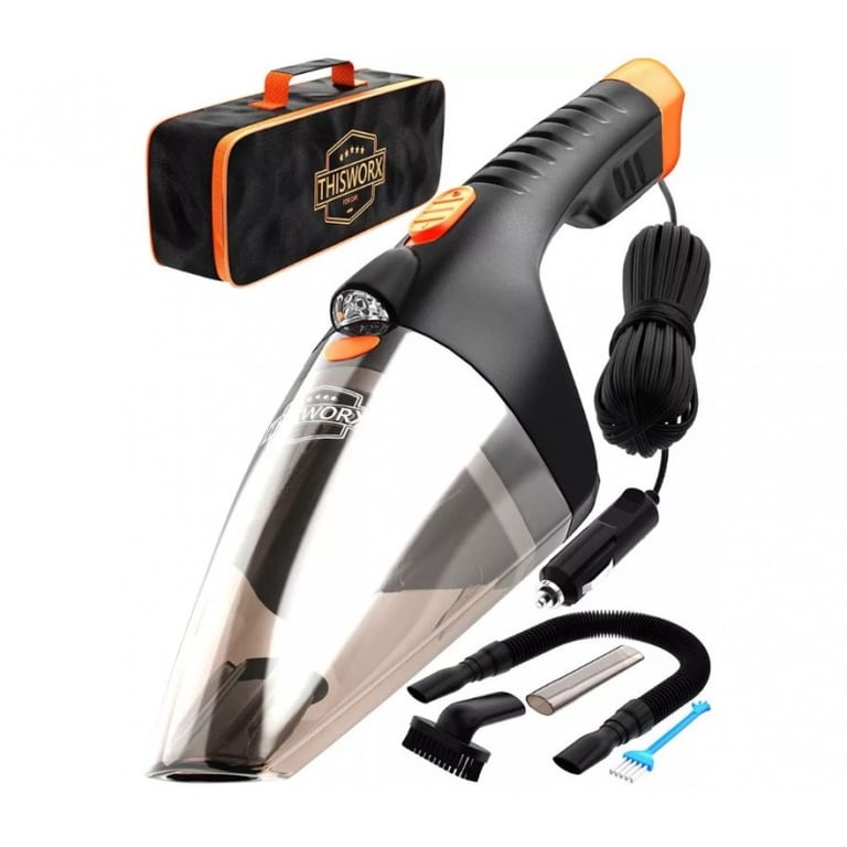 This Workx - Aspirateur à Main Pour Voiture De 110 W Noir Twc02 Black - Neuf