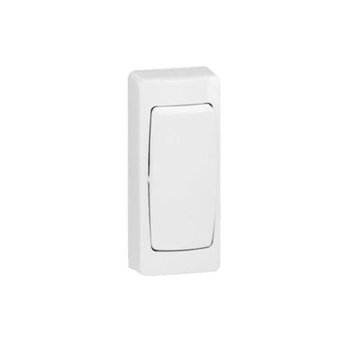 Interrupteur va-et-vient Legrand 086084 en saillie 10 AX Blanc RAL 9003