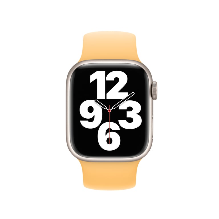 Bracelet Apple Watch 42mm Boucle unique en Silicone - vue 4
