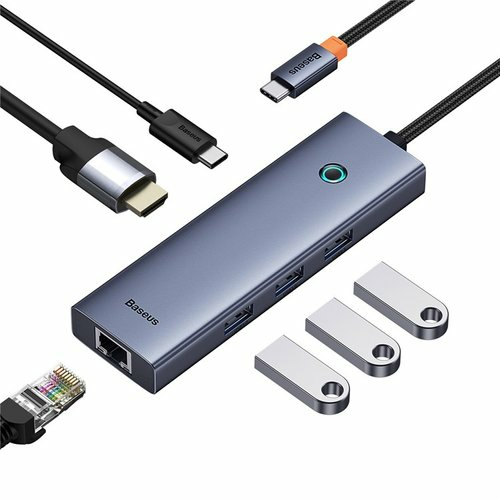 Baseus UltraJoy 6 Port Avec fil USB 3.2 Gen 1 3.1 Gen 1 Type C Neuf - vue 3
