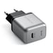 Satechi ST-UC20WCM-EU cargador de dispositivo móvil Teléfono móvil, Tableta Gris Corriente alterna Interior
