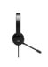 Port Designs 901605 Cuffie cablate con archetto USB Type-A Nero
