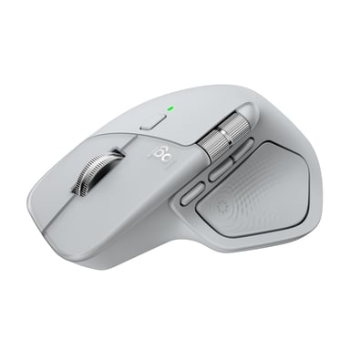 Logitech MX Master 4, ratón inalámbrico ergonómico con respuesta háptica avanzada, desplazamiento ultrarrápido, carga USB-C, Bluetooth, Windows, macOS