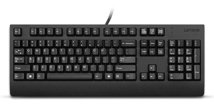 Lenovo Preferred Pro II USB Keyboard-French clavier maison/bureau Français Noir