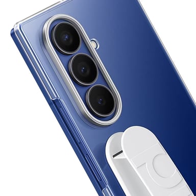 Samsung Carcasa oficial para Galaxy Z Fold 7 con soporte y protector de pantalla Transparente