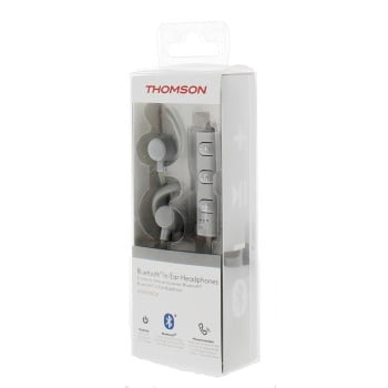 Hama WEAR7208GR Cuffie senza fili per chiamate/musica Bluetooth Grigio