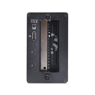 StarTech.com Involucro PCIe Thunderbolt 3, chassis di espansione PCIe TB3 con 2 slot PCI Express per notebook/desktop/pc All-in-One, uscita 8K/4K tramite porte TB3/DP 1.4, involucro esterno x2 slot PCIe
