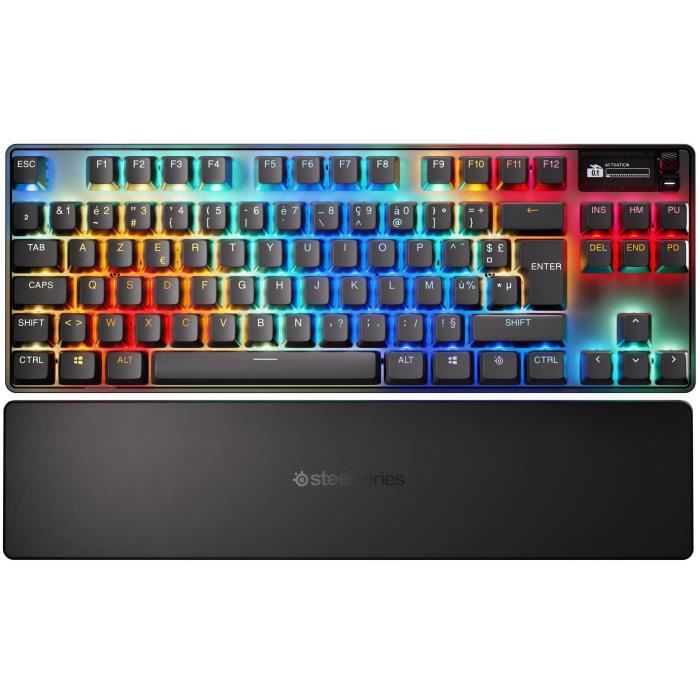 Clavier gamer mécanique sans fil - APEX PRO TKL GEN 3 - Noir - Neuf