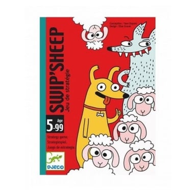 Jeu de cartes stratégique Swip'Sheep de Djeco pour enfants