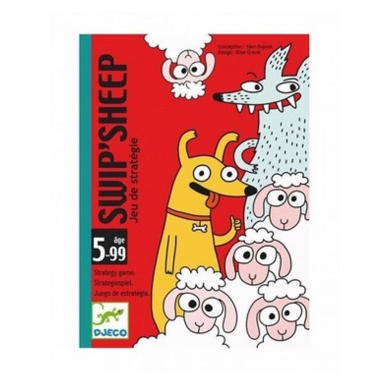 Jeu de cartes stratégique Swip'Sheep de Djeco pour enfants Neuf - vue 2