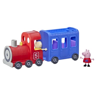 Figurines Peppa Pig Le train de Mlle Rabbit