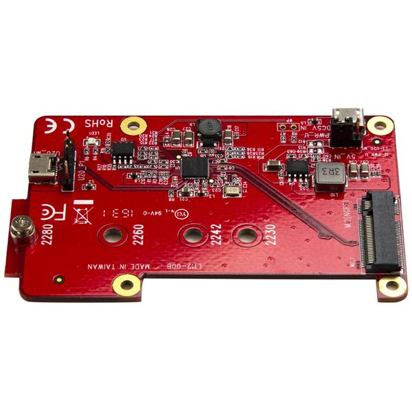 StarTech.com Convertisseur USB vers mSATA pour Raspberry Pi et les cartes de développement Adaptateur USB vers mini SATA Contrôleur de stockage .2 Card USB 2.0 - vue 3