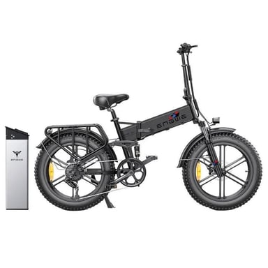 Vélo électrique ENGWE ENGINE PRO - 750W 75KM autonomie - Freins à disque - Noir