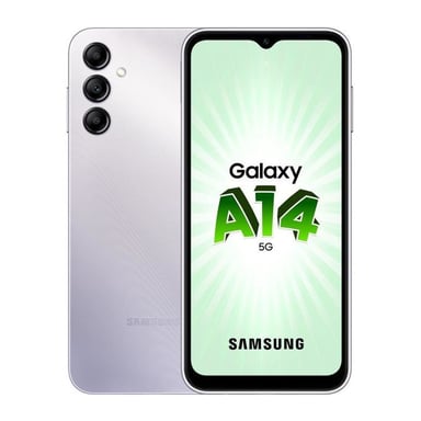 Galaxy A14 (5G) 64 GB, argento, sbloccato