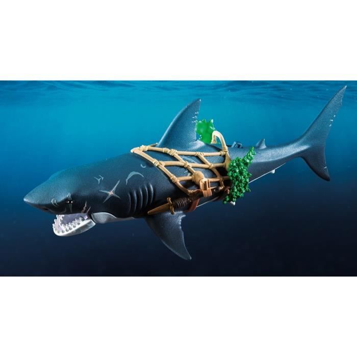 Pirate Et Requin Avec Mâchoire Articulée Playmobil La Boite - vue 5