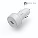 Caricabatterie da auto, Power Delivery (PD)/Qualcomm®, 18 W, bianco