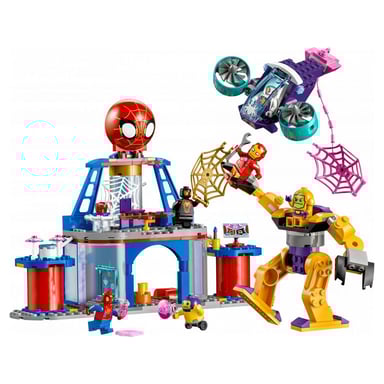 LEGO® 10794 - Quartier generale dei lanciatori di ragnatele della squadra Spidey per bambini