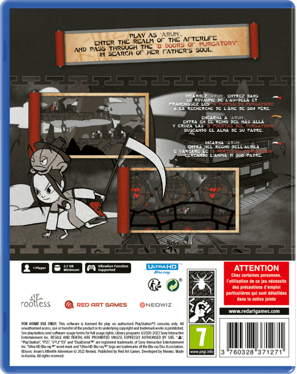 8Doors Arum' Afterlife Adventure PS4 Neuf - vue 6