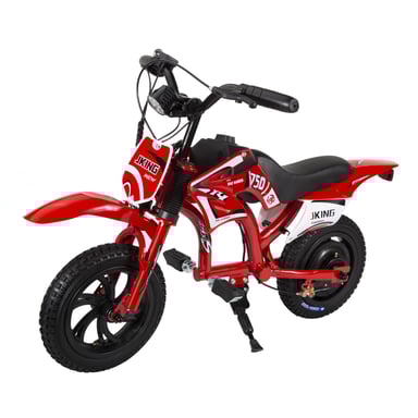Bicicleta eléctrica infantil JKING C6. 200 W de potencia, 12 km de autonomía eléctrica pura, velocidad máxima de 16 km/h, diseño ligero, pantalla LCD, neumáticos portátiles de 12 pulgadas, juguete infantil.