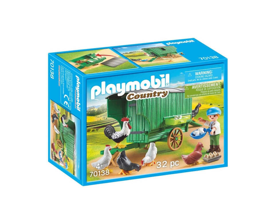 Enfant Et Poulailler 70138 Country Playmobil La Boîte - vue 7