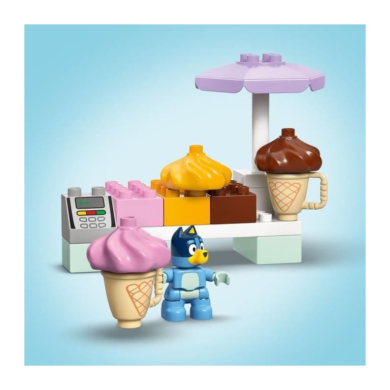 LEGO DUPLO Visite chez le Marchand de Glace avec Bluey 10458 - vue 8