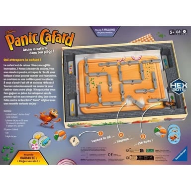 Ravensburger Panic Cafard Jeu Société Enfants Dès 5 Ans pour garçon - vue 7