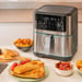 Cecotec Cecofry Supreme 8000 Unique 8 L Autonome 1800 W Friteuse sans huile Noir, Acier inoxydable