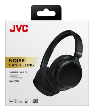 JVC Over Ear Noise Cancelling Auriculares Inalámbrico Diadema Llamadas/Música USB Tipo C Bluetooth Negro
