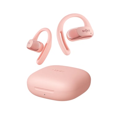 SHOKZ OpenFit Air Auricolare senza fili ganci auricolari Chiamate/Musica/Sport/Tutti i giorni Bluetooth Rosa