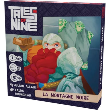 Juego de investigación Asmodee Tales of Nine 1 La Montaña Negra