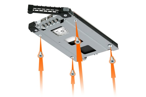 Icy Dock MB998SP-B boîtier de disques 0 To Noir