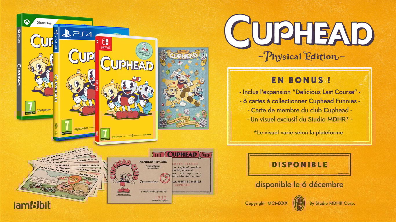Cuphead Physical Edition Switch - vue 5