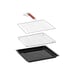 Schneider SCPG71MF-WR - Piano de cuisson 7 feux Bordeaux