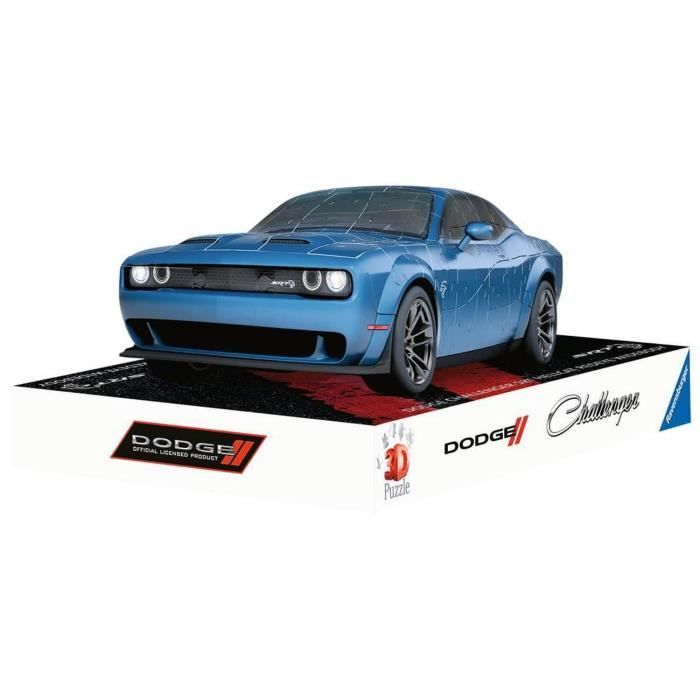Puzzle 3D 108 pièces : Dodge Challenger SRT Hellcat Redeye Widebody Ravensburger France - vue 5