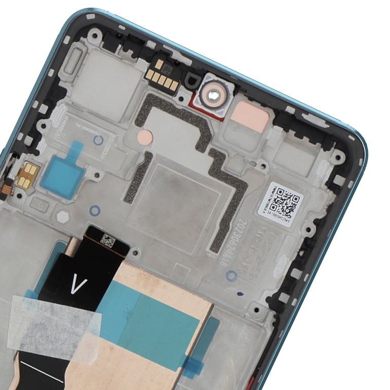 Écran pour Xiaomi Poco F5 5G LCD + Vitre Tactile + Châssis Turquoise - Neuf