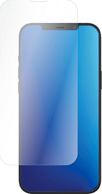 Set di 2 protezioni dello schermo per iPhone 12 / 12 Pro in vetro temperato piatto 9H