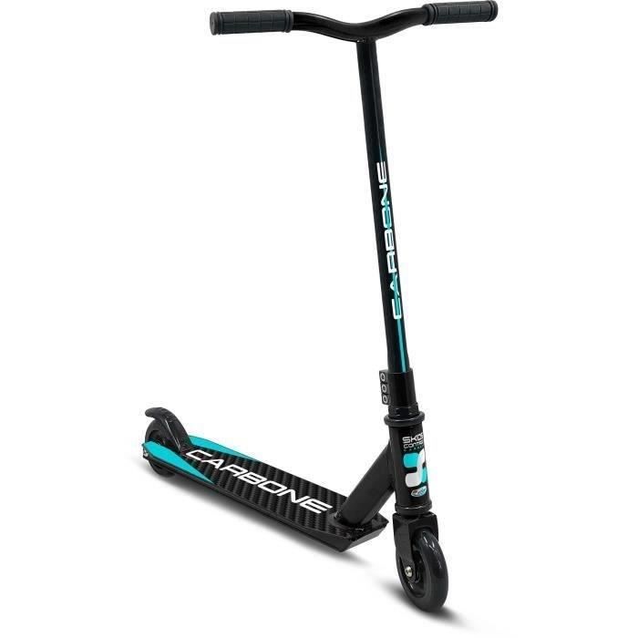 Trottinette Freestyle SKIDS CONTROL CARBONE JK525801 – Cadre Alliage Aluminium, Roues PU 100mm - vue 3