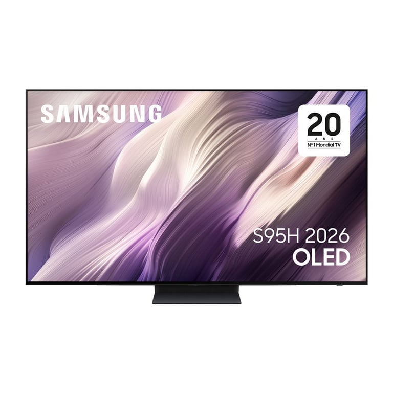 Téléviseur OLED 48  Samsung TQ48S95HAEXXC 4K Smart TV Vision AI Companion anti-reflet Dolby Atmos 60 W Wi?Fi 6E 4 HDMI Noir - Neuf