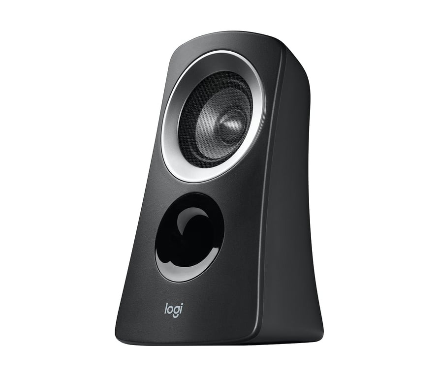 Logitech 980-000447 set d'enceintes 25 W PC Noir 2.1 canaux 5 W