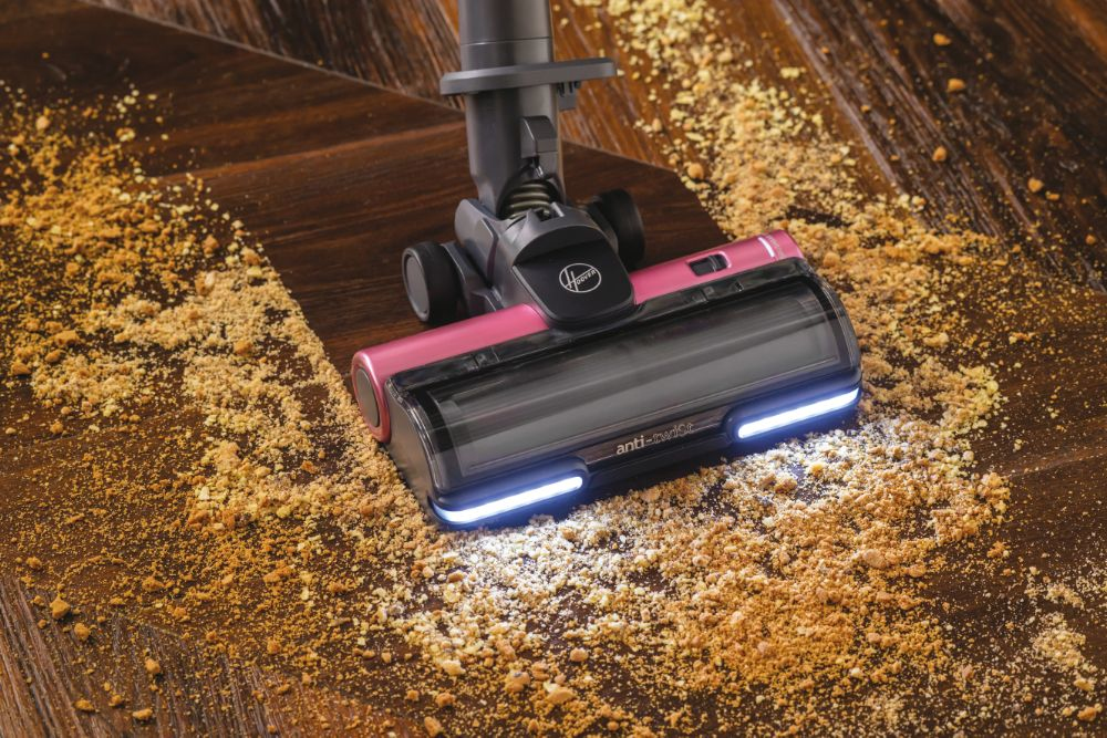 Hoover HF920H 011 2-in-1 stick vacuum Batería Secar EPA Sin bolsa 0,7 L Rosa, Rosa