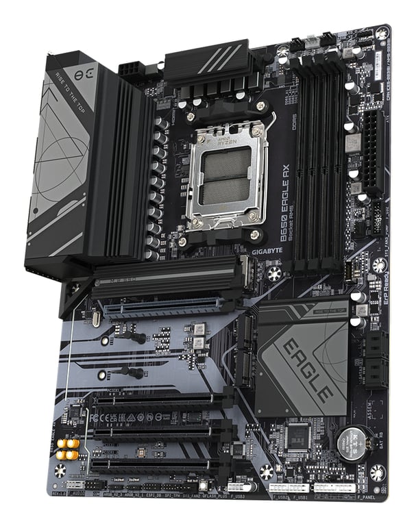 Gigabyte B650 EAGLE AX - vue 3